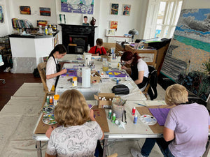 Raindrops and Art Drops: Embracing Rainy Days in Our Kids Art Club