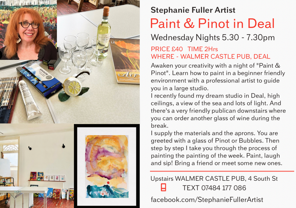 Paint & Pinot in Deal Classes are Filling Up