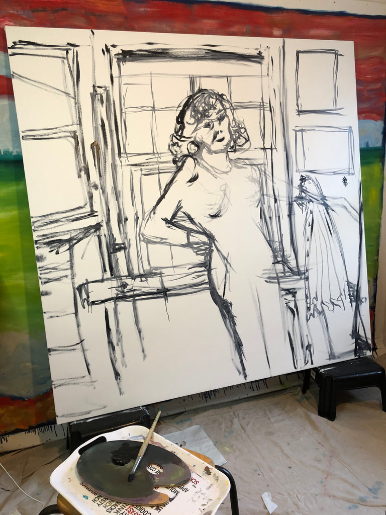 And The Painting Begins