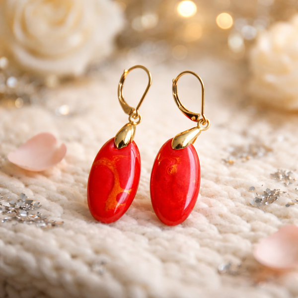 Red Earrings