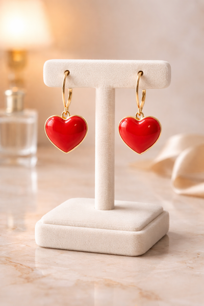 Red Earrings