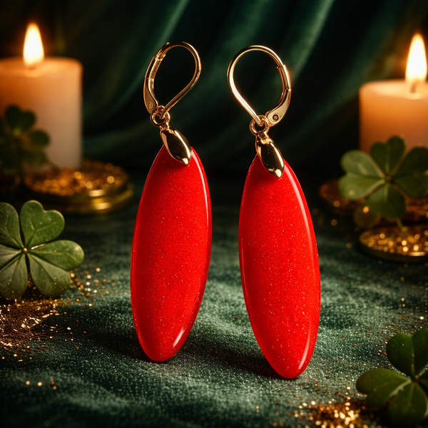 Red Earrings