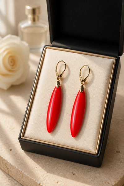 Red Earrings