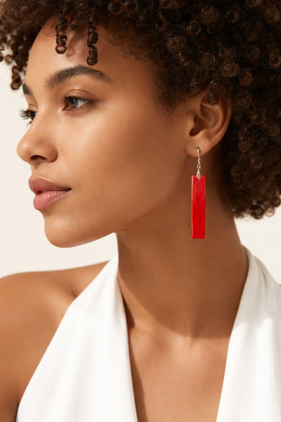 Red Earrings
