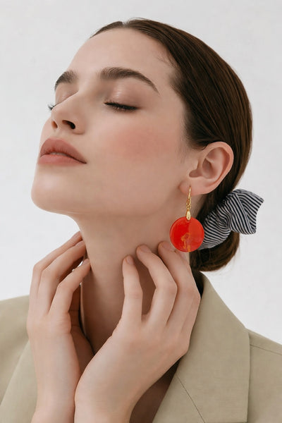 Red Earrings