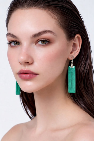 Emerald Green Earrings