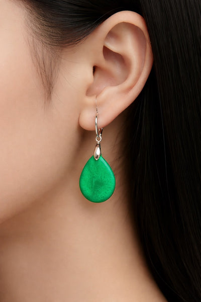Emerald Green Earrings