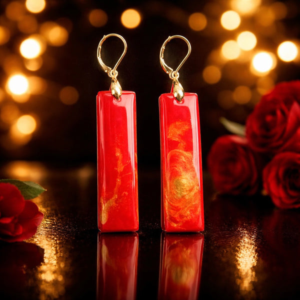 Red Earrings