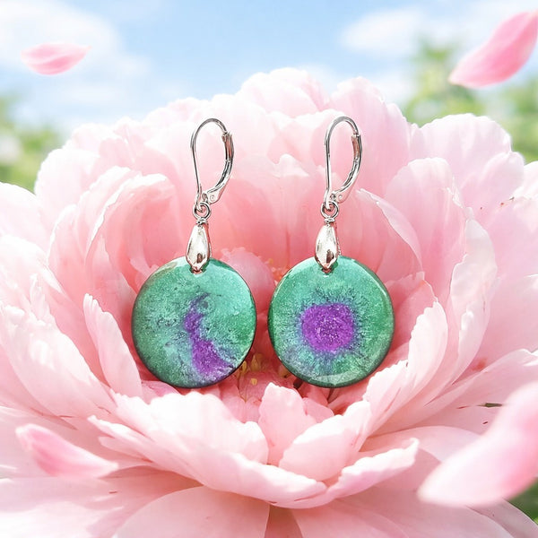 Emerald Green Earrings