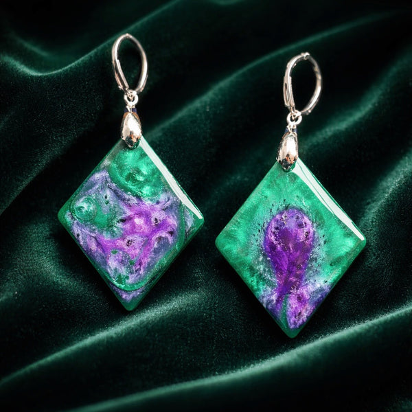 Emerald Green Earrings