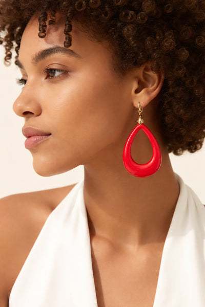 Red Earrings
