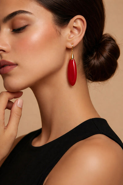 Red Earrings