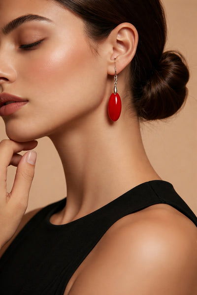 Red Earrings