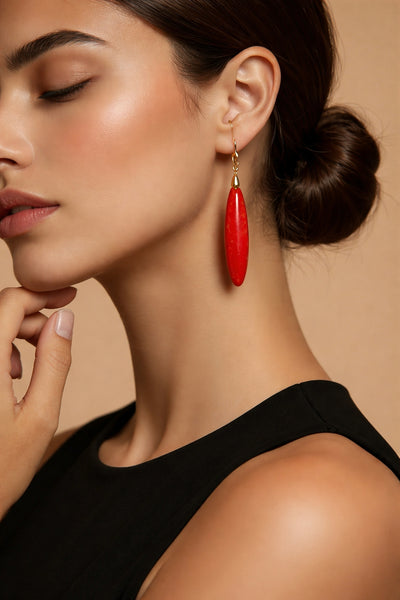 Red Earrings