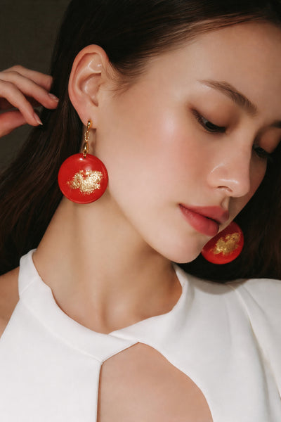 Red Earrings