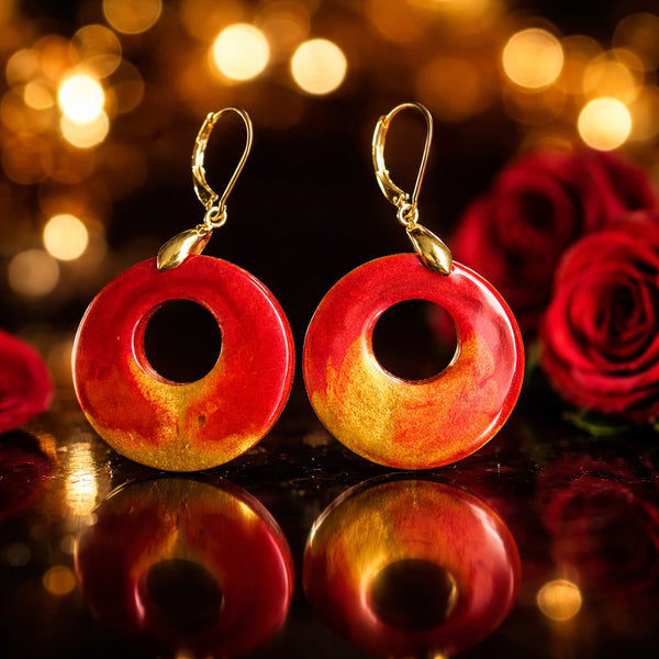 Red Earrings