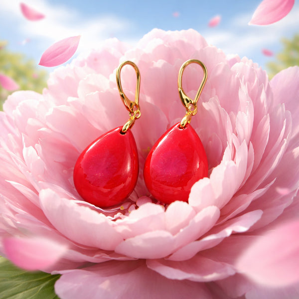Red Earrings