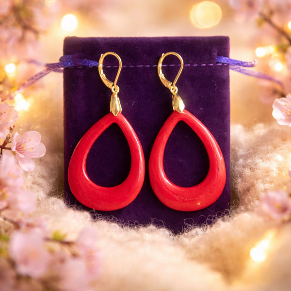 Red Earrings