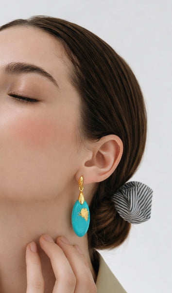 Teal Gold and Lapis Lazuli Collection