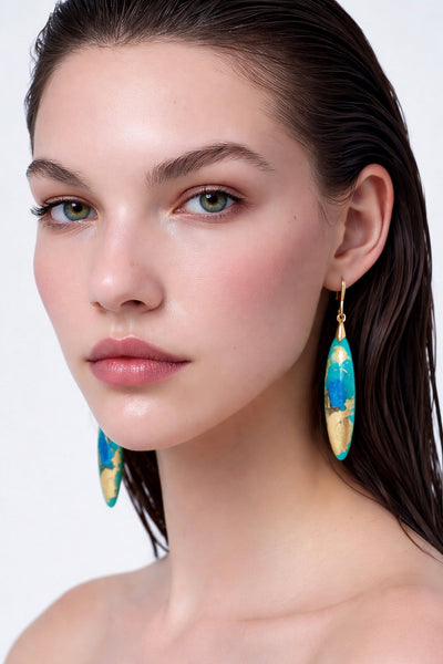 Teal Gold and Lapis Lazuli Collection