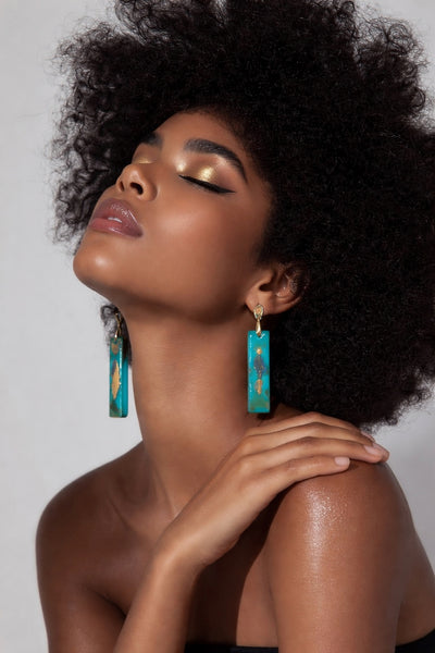 Teal Gold and Lapis Lazuli Collection