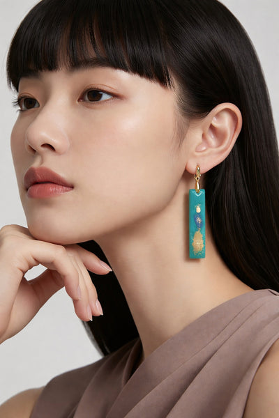 Teal Gold and Lapis Lazuli Collection