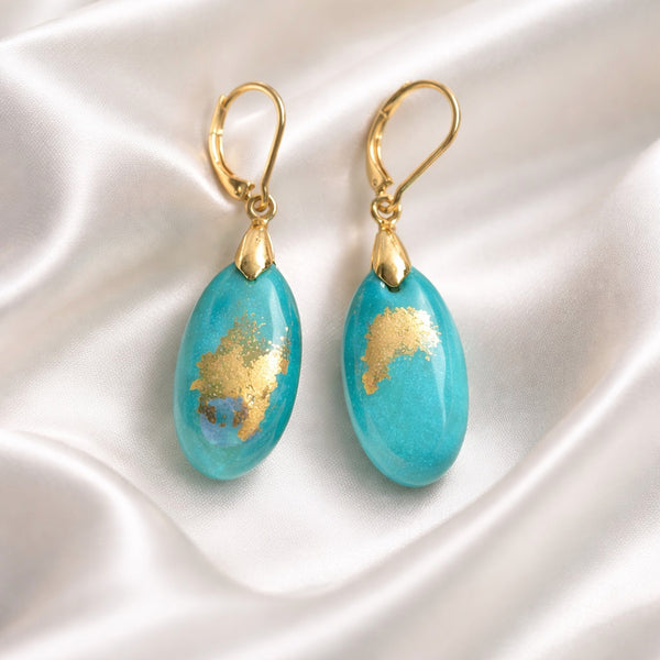 Teal Gold and Lapis Lazuli Collection