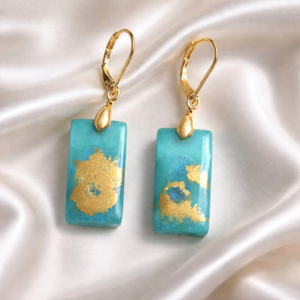 Teal Gold and Lapis Lazuli Collection