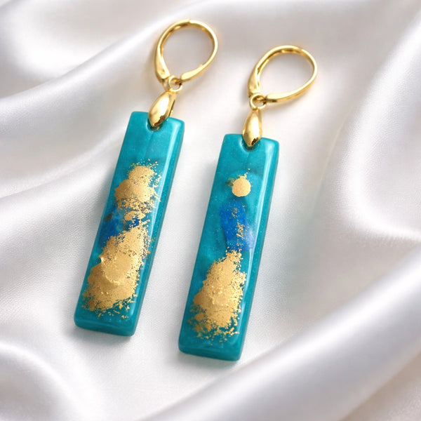 Teal Gold and Lapis Lazuli Collection