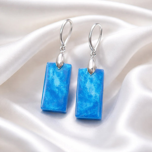 Saphire Earrings