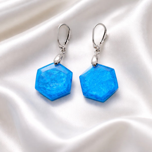 Saphire Earrings