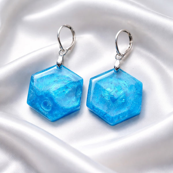 Saphire Earrings