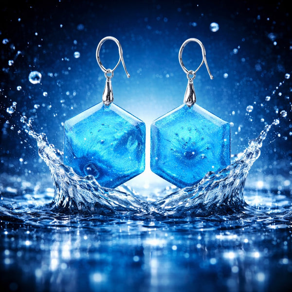 Saphire Earrings
