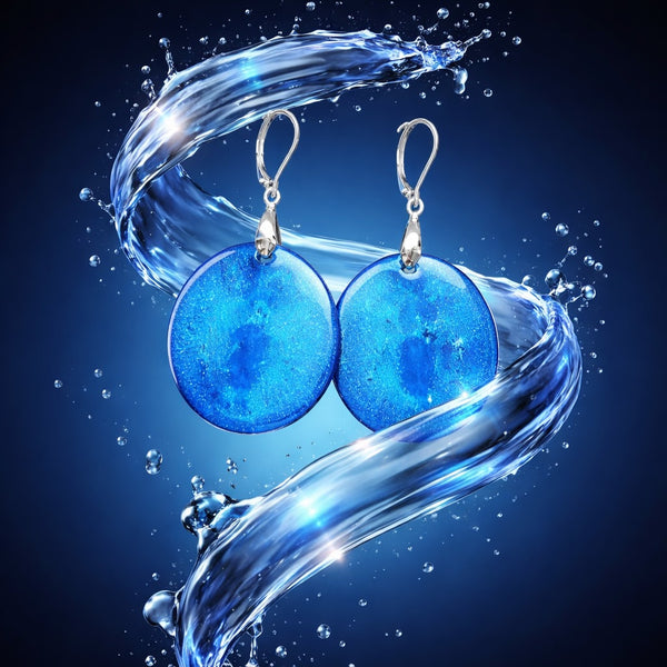 Saphire Earrings