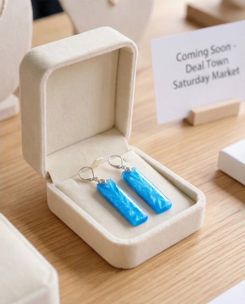 Saphire Earrings