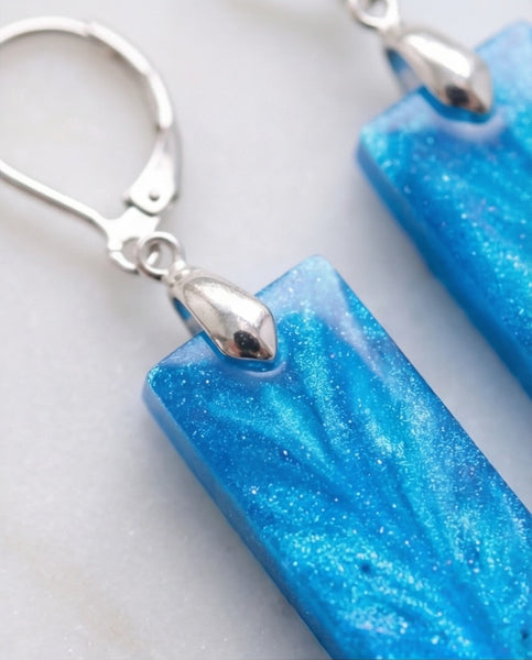 Saphire Earrings