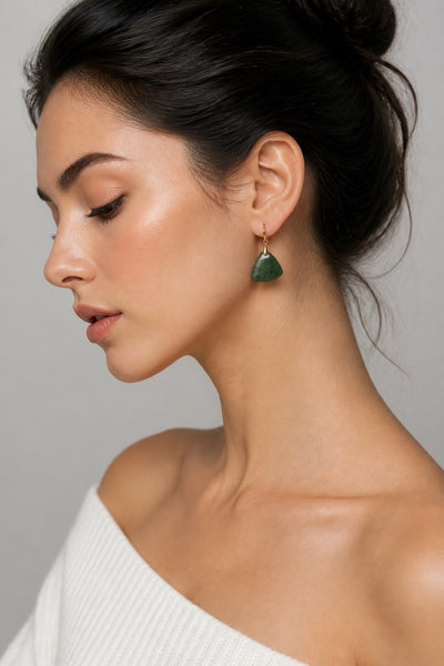 Olive Green Earrings