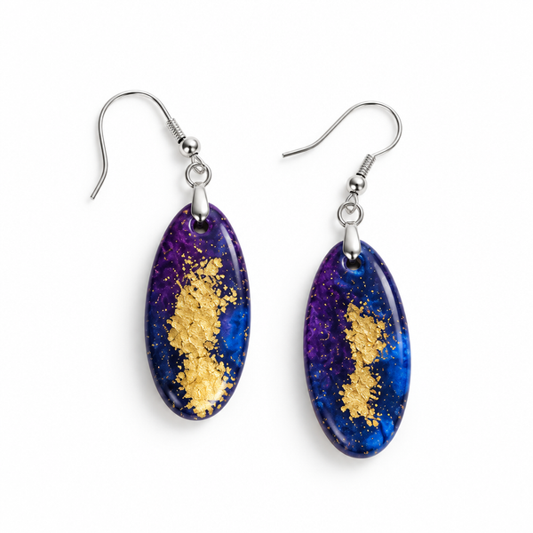 Handmade Teardrop Earrings – Small