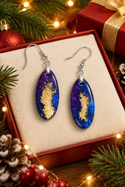 Handmade Teardrop Earrings – Small