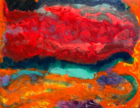 Painting about domestic abuse by Stephanie Fuller
