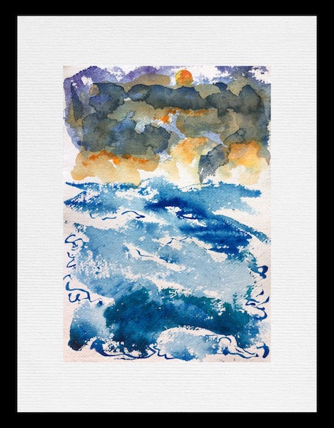 After Sunrise Deal Kent Painting by Stephanie Fuller Artist
