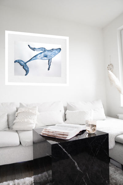 The Peace of Whales Painting by Stephanie Fuller Artist