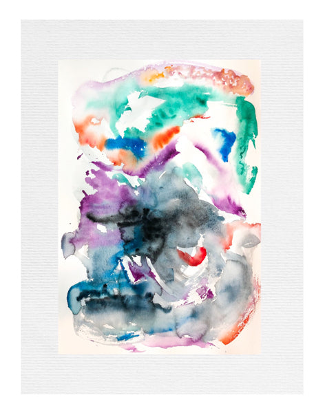 Upside Down and Inside Out Painting, Seascape Art, Deal, Kent by Stephanie Fuller Artist