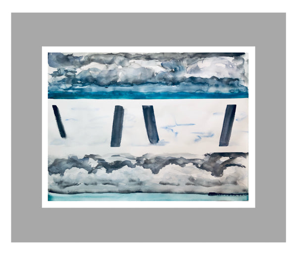 Deal Pier Painting by Stephanie Fuller Artist
