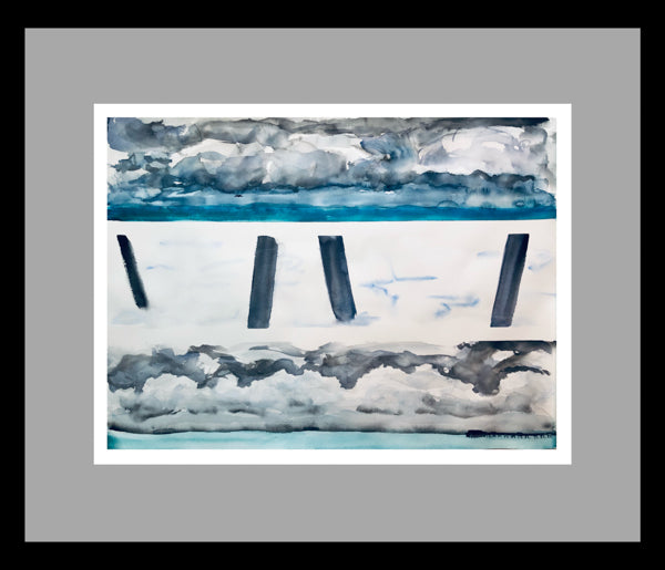 Deal Pier Painting by Stephanie Fuller Artist