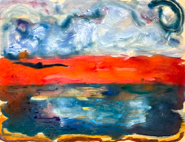 Seagull Sunrise