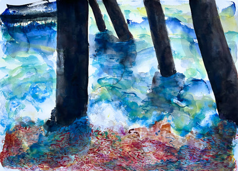 Under Deal Pier, Autumn