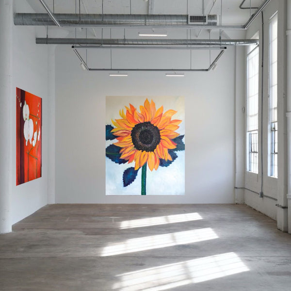 Best Sunflower Oil Painting by Stephanie Fuller Modern Art