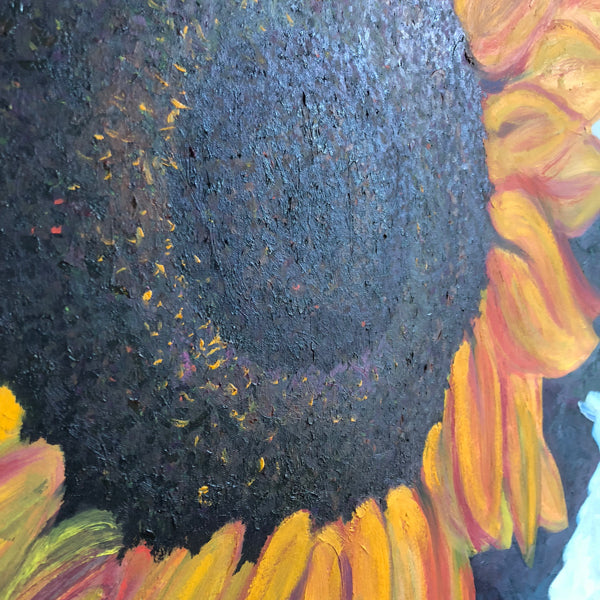 Best Sunflower Oil Painting by Stephanie Fuller Modern Art