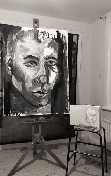 The Actor - He May Display Or Hide - Stephanie Fuller Artist